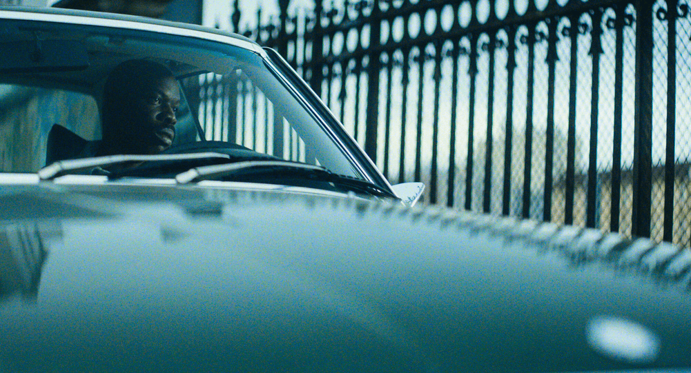 Cinematographer Thomas Brémond captures Jean-Pascal Zadi in a car as Prosper 